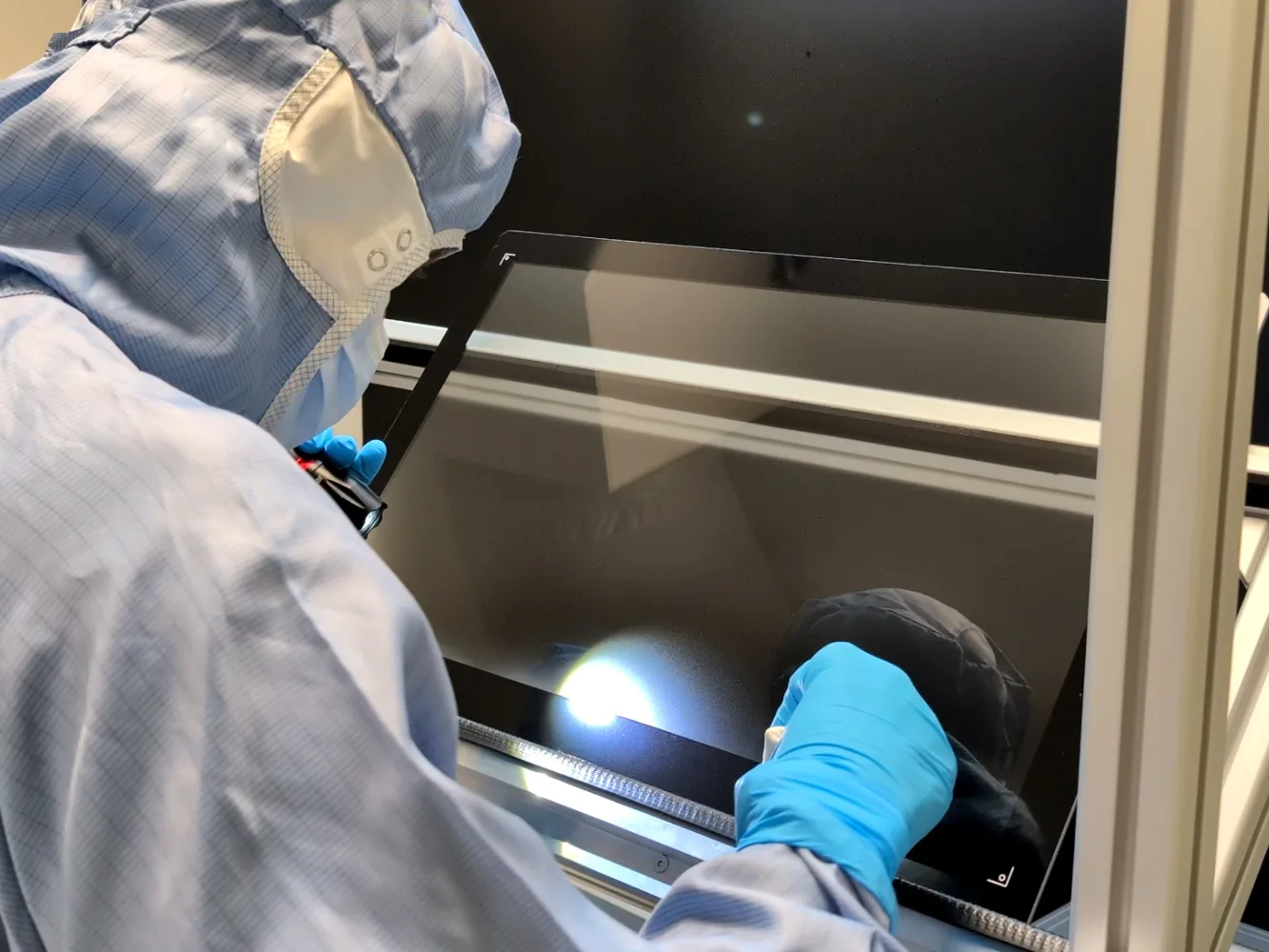 Cover glass – visual inspection & quality control